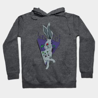 Rabbit and mushrooms Hoodie